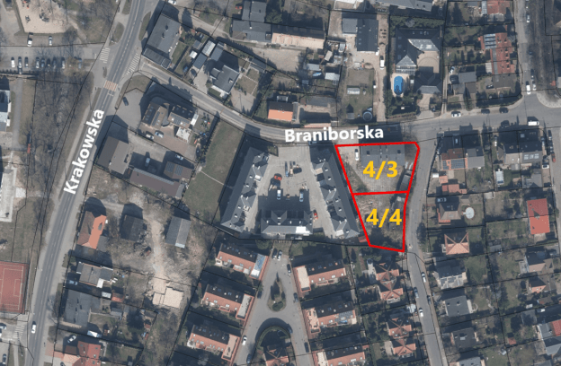 Nieruchomość zabudowana pod mieszkalnictwo wielorodzinne położona w Szczecinie przy ul. Braniborskiej 38 (dz. 4/3, 4/4 z obr. 2134)