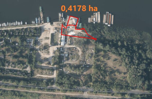 Teren inwestycyjny pod usługi turystyki położony w Szczecinie w rejonie ulicy Przestrzennej