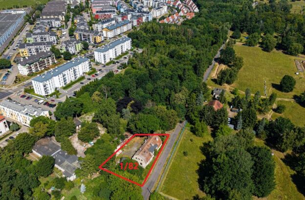 Działka pod zabudowę mieszkaniową położona przy ulicy Przygodnej 25 w Szczecinie (dz. 1/82 z obr. 2094)