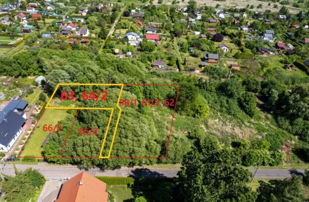 Nieruchomość pod zabudowę jednorodzinną położona w Szczecinie przy ulicy Kraszewskiego (dz. 63, 64/2 z obr. 4029)