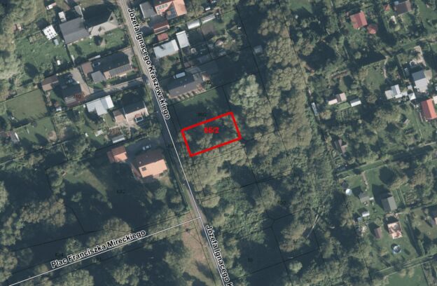 Działka niezabudowana pod dom wolnostojący lub bliźniaczy położona w Szczecinie przy ulicy Kraszewskiego (dz. 65/2 z obr. 4029)