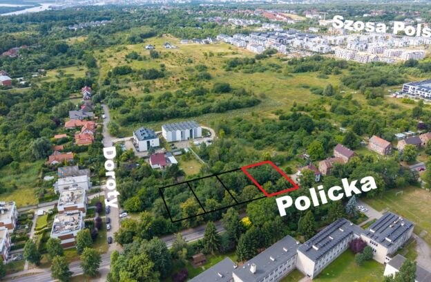 Nieruchomość gruntowa niezabudowana położona przy ul. Polickiej – działka nr 45/49, obr. 3004